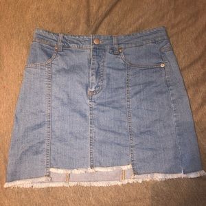 Denim skirt